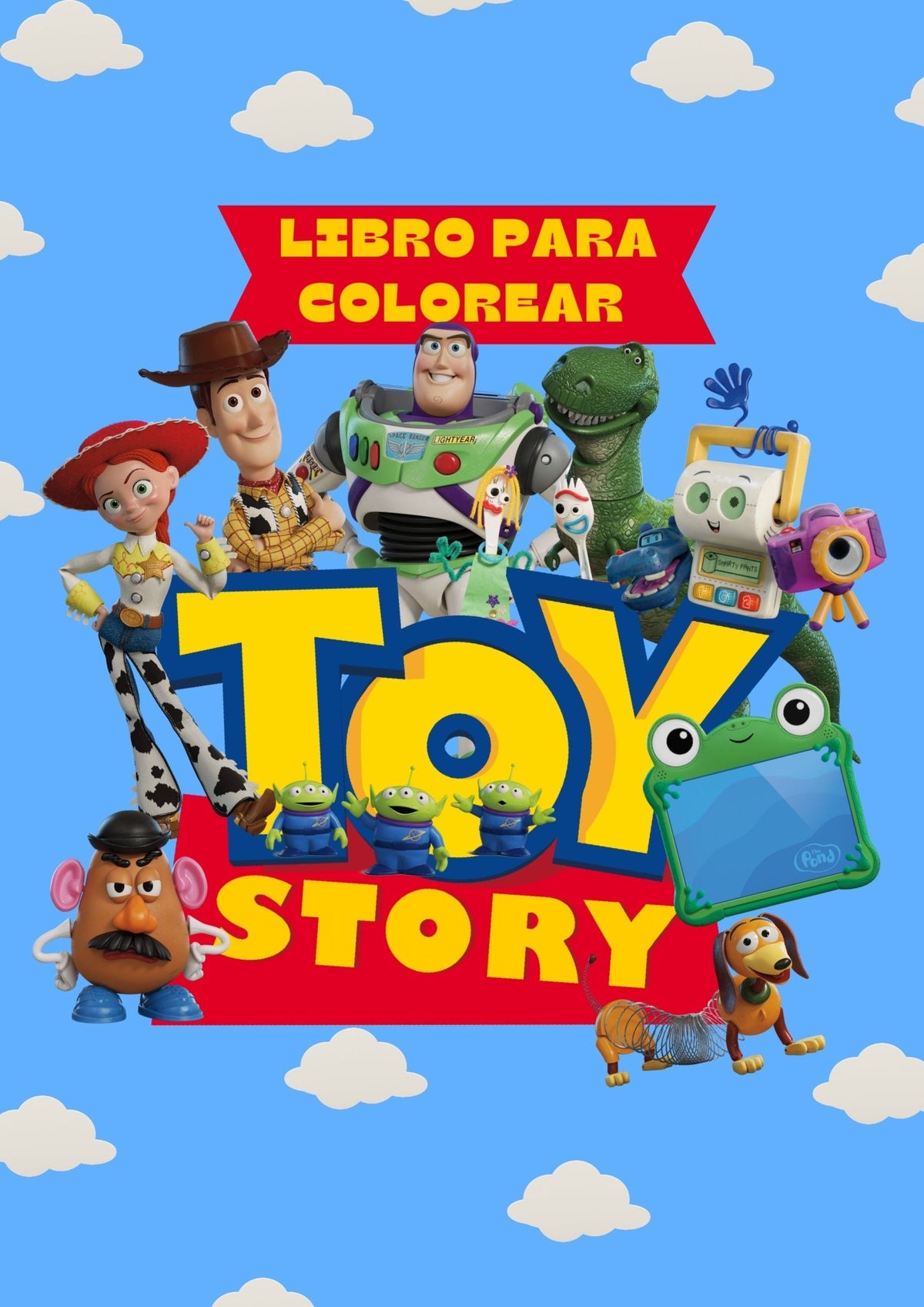 Libro para colorear Toy Story