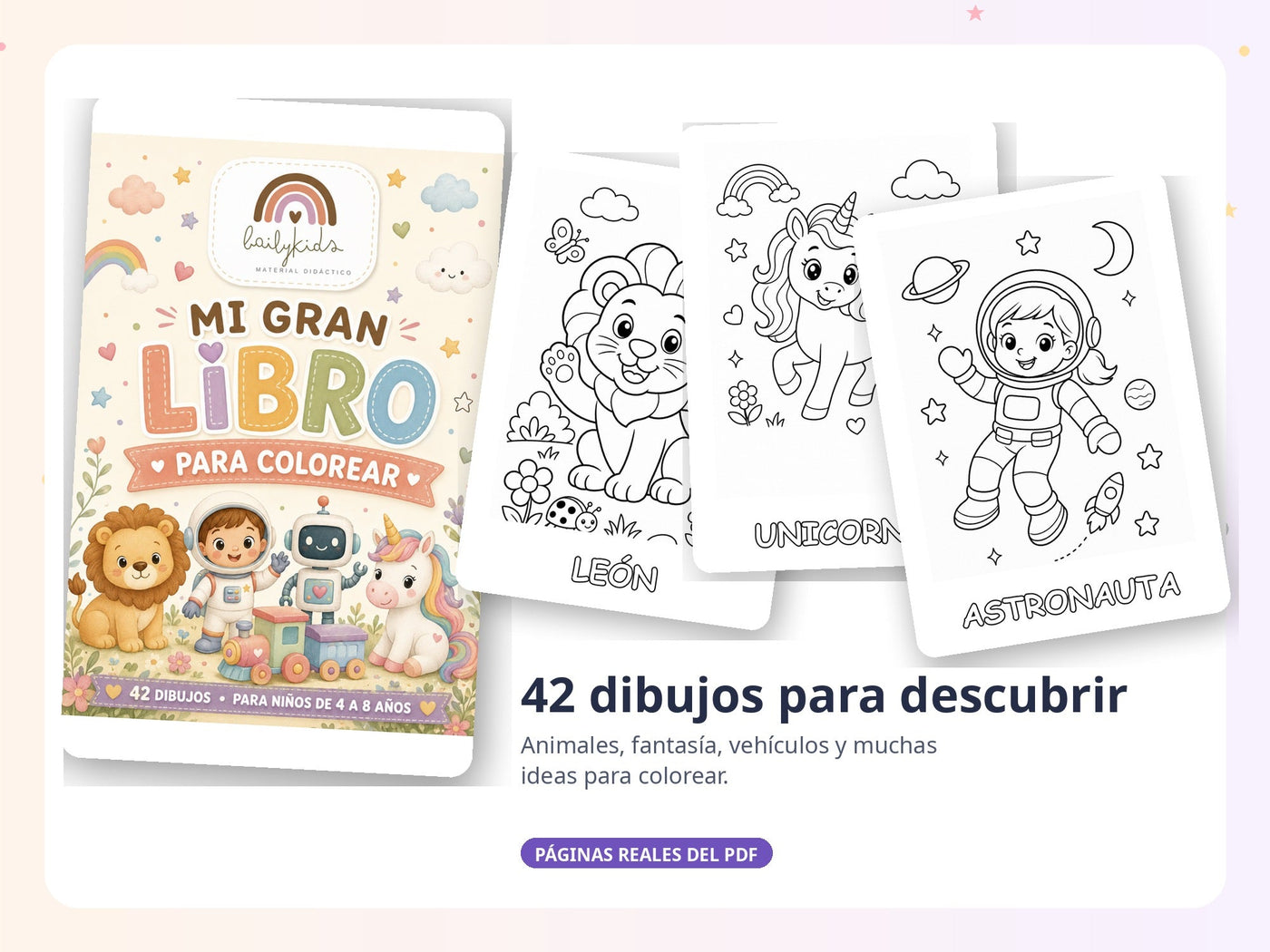 Mi Gran Libro para Colorear - BailyKids