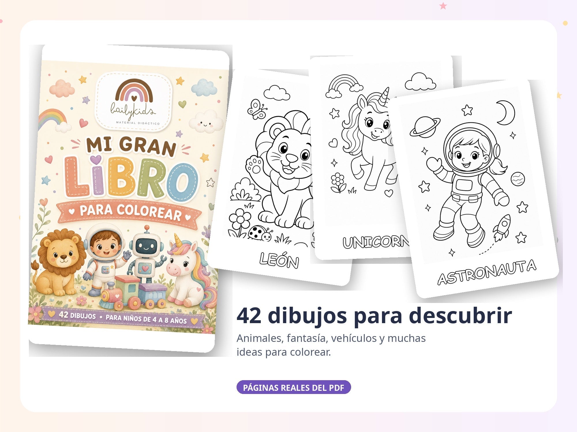 Mi Gran Libro para Colorear - BailyKids